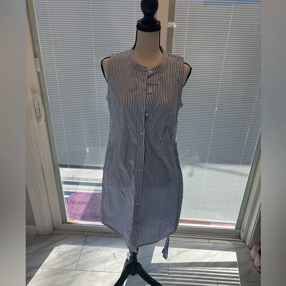 J.Crew Sleeveless Shirt Dress.